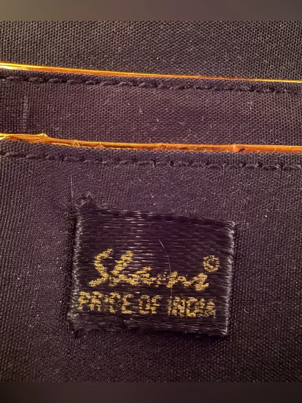 Vintage Zardozi Embroidery Shoulder Clutch Bag